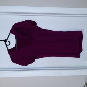 Meaneor purple hooded top